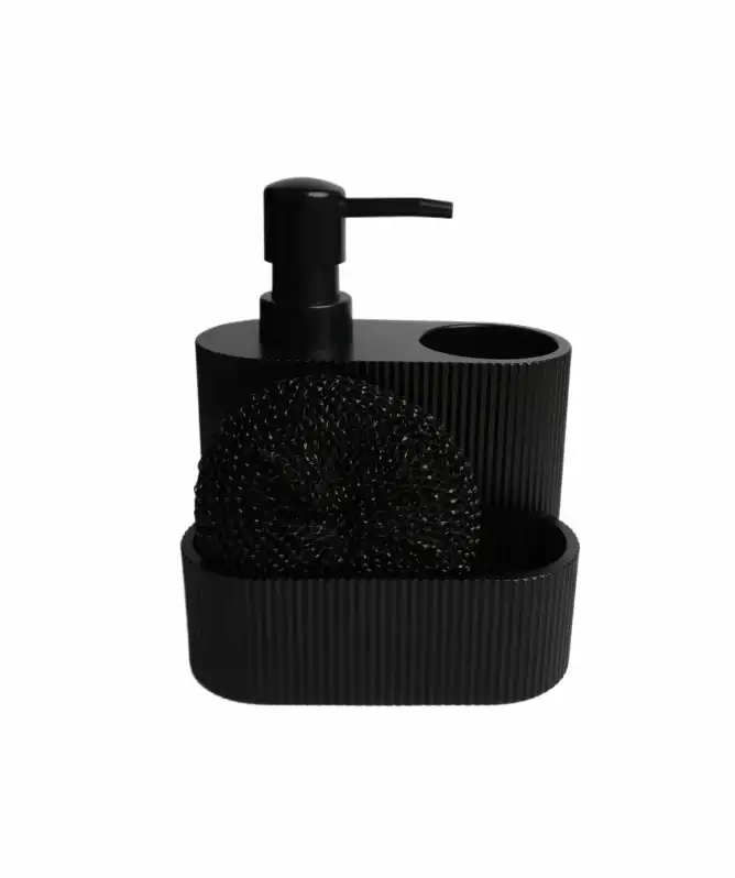 Seifenspender mit Schwamm