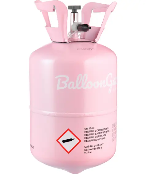 Helium Ballongas für bis zu 30 Ballons