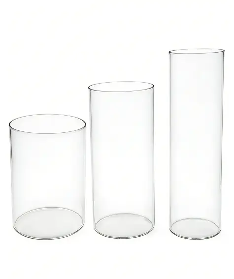 Transparente Windgläser