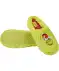 Licentie pluche pantoffels groen met patroon