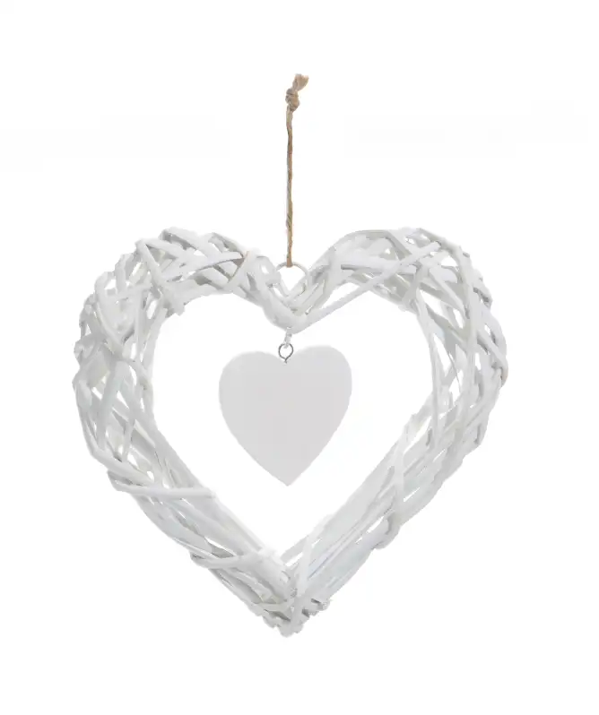 Weidenherz mit Anhänger