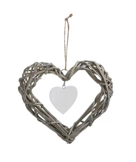 Weidenherz mit Anhänger