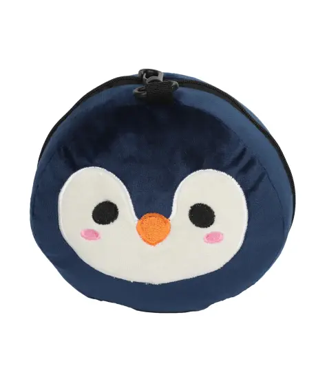 2-in-1-Nackenkissen mit Schlafmaske