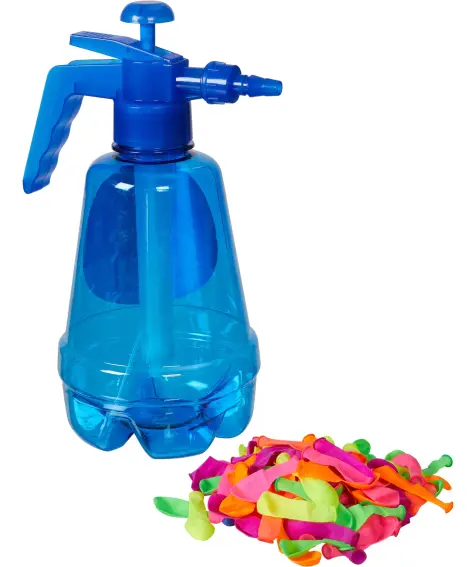 Wasserbombenpumpe mit 100 Wasserbomben