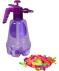 Wasserbombenpumpe mit 100 Wasserbomben lila