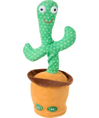 Śpiewający pluszowy kaktus