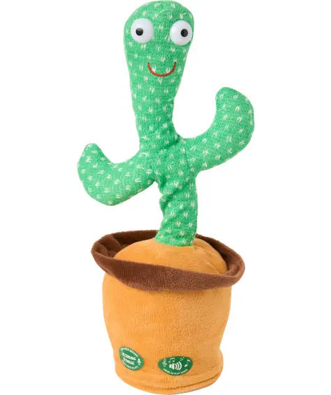 Śpiewający pluszowy kaktus
