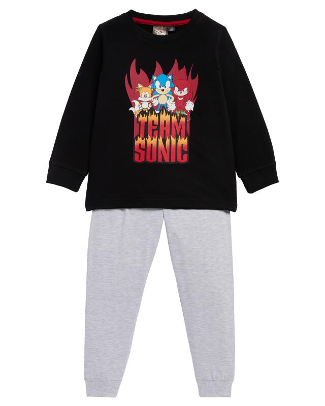 بيجامة Sonic للأولاد، أسود (KiK Sonic Pyjama (schwarz)) — KiK, منتج ألماني أصلي في المغرب