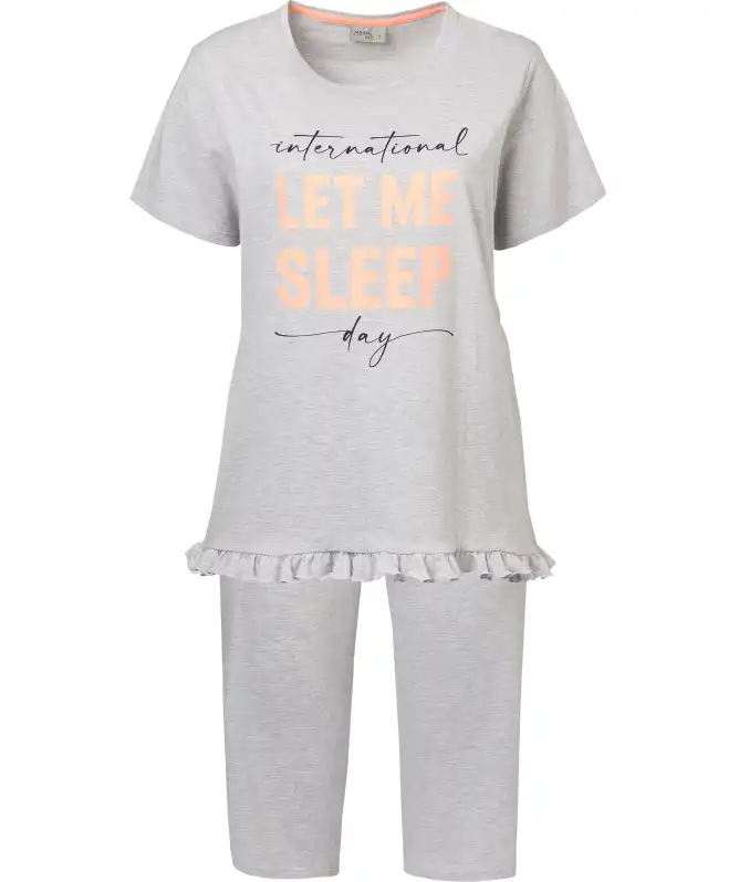 Pyjama mit Rüschen