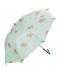 Deštník se zvířátky mátově zelená