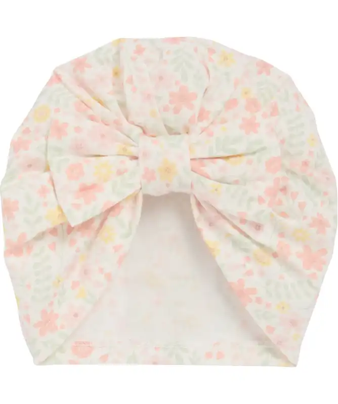 Turban w kwiaty