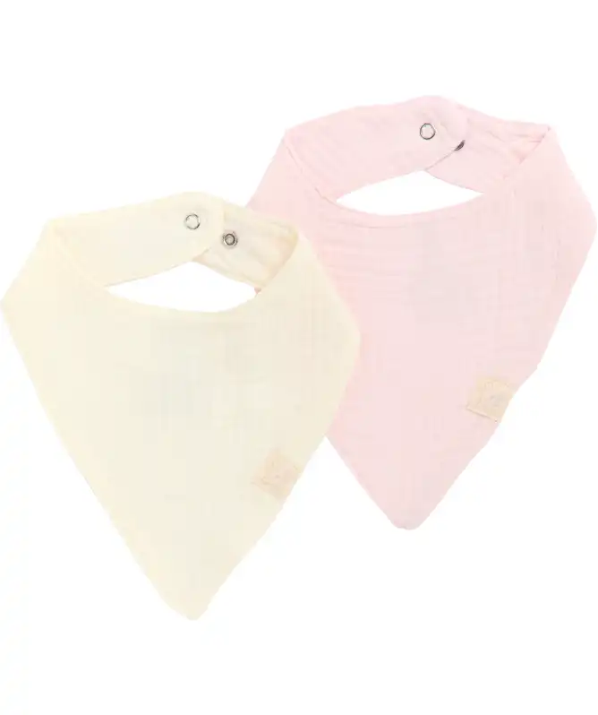 Slabbertjes in driehoekige vorm