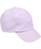 Czapka z daszkiem lawendowy