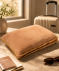 Reisekissen & -decke 2-in-1 braun