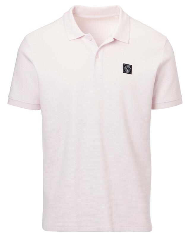 Polo à écusson homme, violet clair (KiK Poloshirt mit Aufnäher (helllila)) — KiK, produit allemand authentique au Maroc