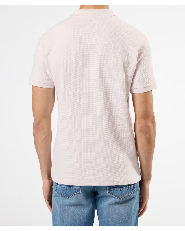 Polo à écusson homme, violet clair (KiK Poloshirt mit Aufnäher (helllila)) — KiK, produit allemand authentique au Maroc