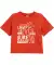 Kinder T-shirt met koord rood
