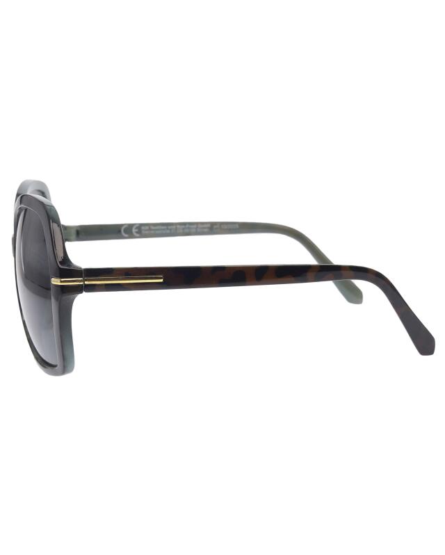 Sunglasses for women, black/gold (KiK Sonnenbrille (schwarz/gold)) — KiK, authentic German product in Morocco