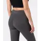 Donkergrijze sportlegging