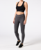 Dunkelgraue Sport-Leggings dunkelgrau