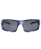 Sonnenbrille blau gemustert