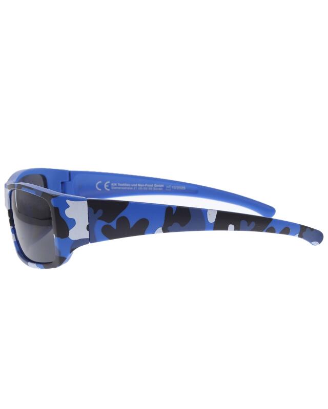 نظارات شمسية للأولاد، أزرق بنقوش (KiK Sonnenbrille (blau gemustert)) — KiK, منتج ألماني أصلي في المغرب