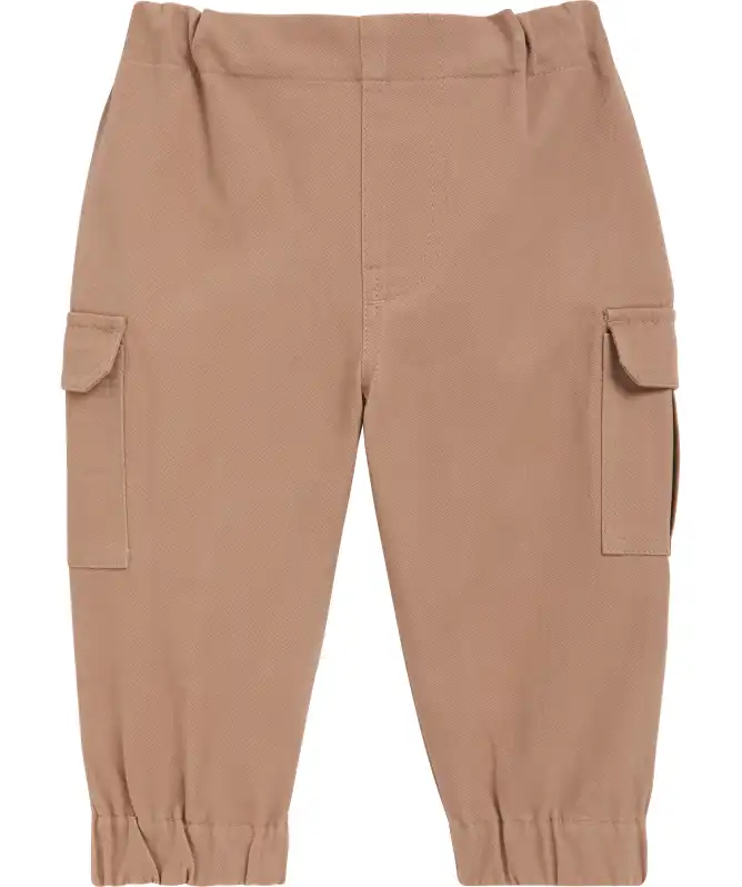 Baby cargo broek in beige