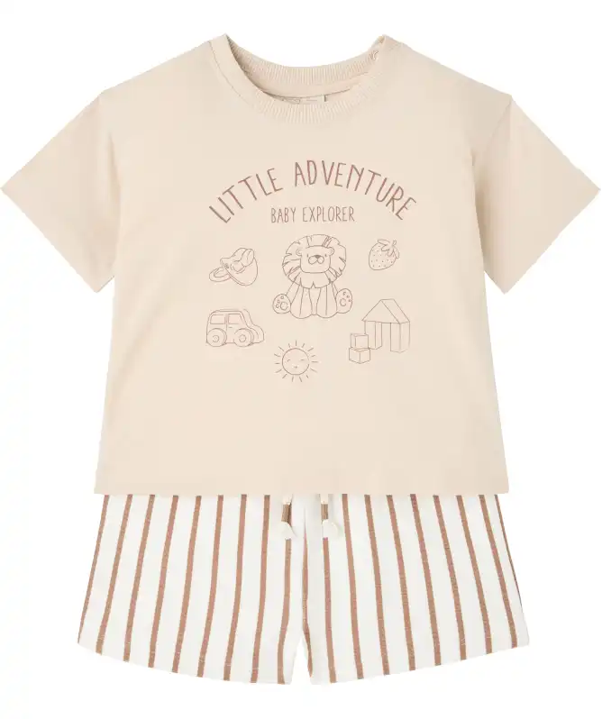 Baby T-shirt + shortset