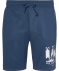 Sweatshorts in Bermudalänge blau