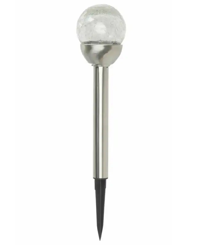 Solarleuchte Bruchglasoptik