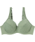 Bügel-BH mit Spitze und Mesh Khaki