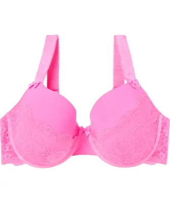 BH in Neonfarbe mit Spitze