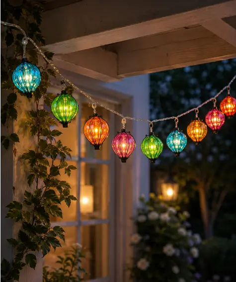 Solar-Lichterkette Ballons