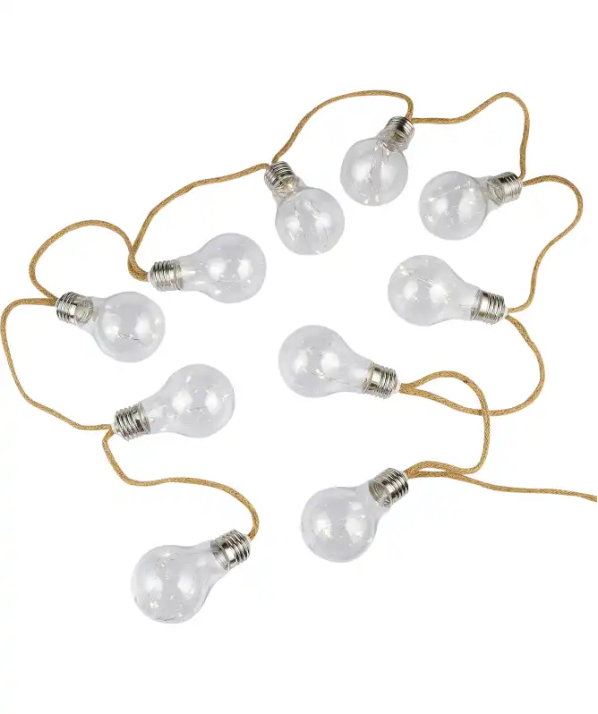 Solar-Lichterkette Glühbirnen