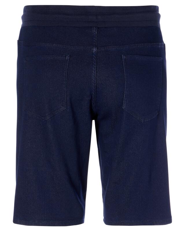 شورت دنيم بنسيج سويت للرجال، كحلي (KiK Sweat-Denim-Shorts (dunkelblau)) — KiK, منتج ألماني أصلي في المغرب