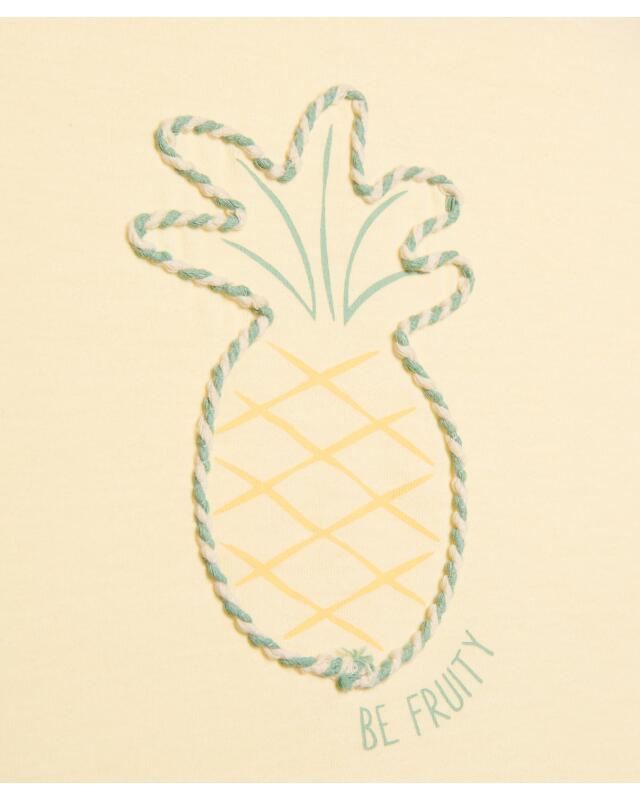 T-shirt à motif ananas bébé fille, beige (KiK T-Shirt Ananas (Beige)) — KiK, produit allemand authentique au Maroc