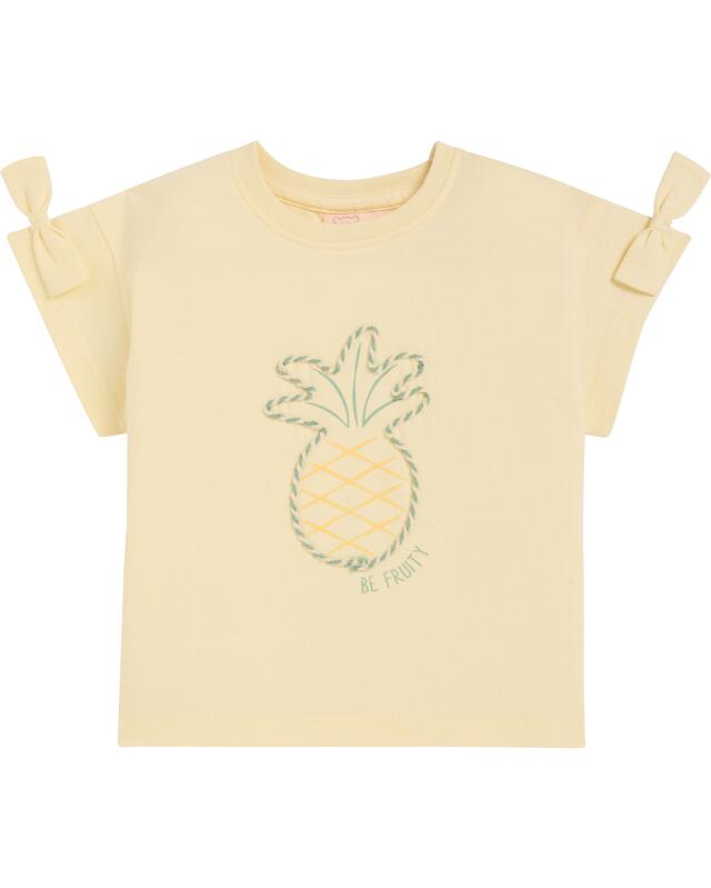 T-shirt à motif ananas bébé fille, beige (KiK T-Shirt Ananas (Beige)) — KiK, produit allemand authentique au Maroc
