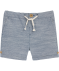 Shorts aus Baumwolle blau