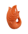Keramikvase Koi orange
