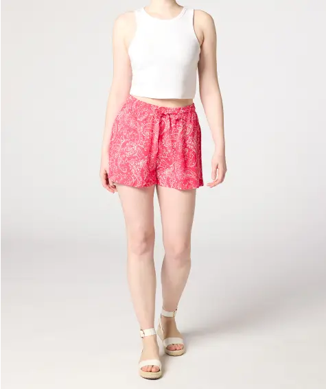 Pinke Shorts slim