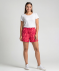 Rote Shorts rot bedruckt