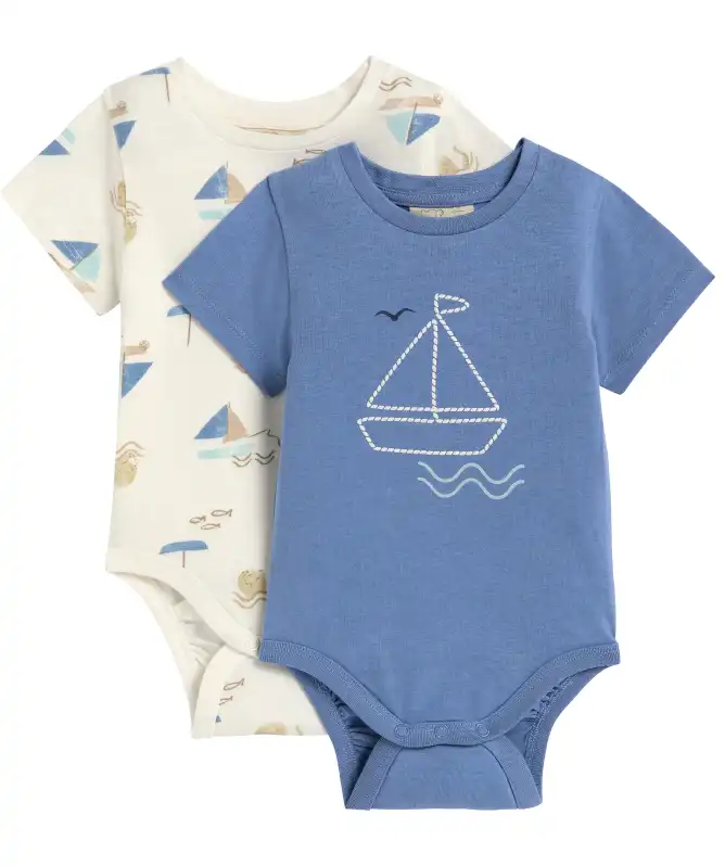 Baby rompers met bootjes