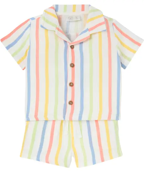 Hemd + Shorts aus Musselin