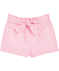 Gestreifte Shorts neon pink