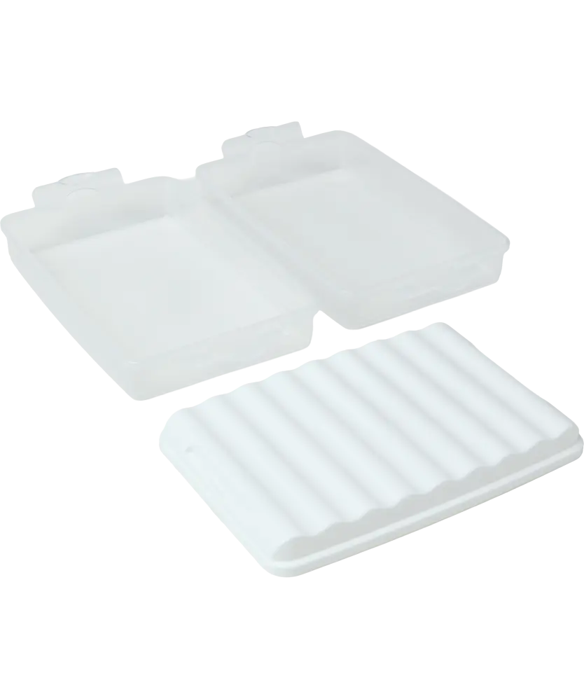 Kühlschrank-Stapelbox, weiß