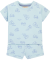 Newborn T-Shirt + Shorts mit Meeresmotiven hellblau