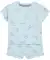 Koszulka niemowlęca + szorty jasnoniebieski