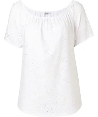 Shirt met Carmen-hals