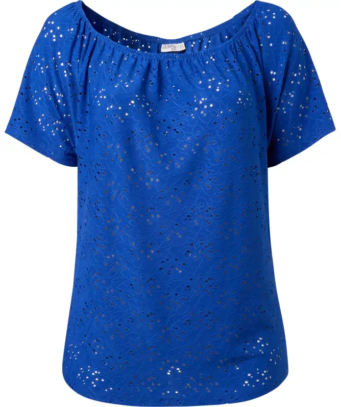 Shirt mit Carmen-Ausschnitt