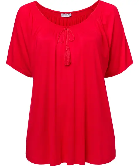 Shirt mit Carmen-Ausschnitt